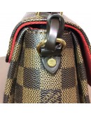 LOUIS VUITTON Damier Ebene Croisette Handbag with Shoulder Strap – GHW (Year 2018)
