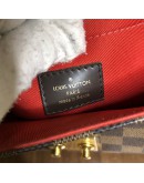 LOUIS VUITTON Damier Ebene Croisette Handbag with Shoulder Strap – GHW (Year 2018)