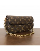 LOUIS VUITTON Monogram Wallet on Chain (WOC) Ivy Bag with Shoulder Strap & Chain – GHW (Microchip – June 2025)