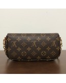 LOUIS VUITTON Monogram Wallet on Chain (WOC) Ivy Bag with Shoulder Strap & Chain – GHW (Microchip – June 2025)