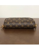 LOUIS VUITTON Monogram Wallet on Chain (WOC) Ivy Bag with Shoulder Strap & Chain – GHW (Microchip – June 2025)