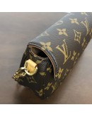 LOUIS VUITTON Monogram Wallet on Chain (WOC) Ivy Bag with Shoulder Strap & Chain – GHW (Microchip – June 2025)