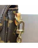LOUIS VUITTON Monogram Wallet on Chain (WOC) Ivy Bag with Shoulder Strap & Chain – GHW (Microchip – June 2025)