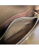LOUIS VUITTON Monogram Wallet on Chain (WOC) Ivy Bag with Shoulder Strap & Chain – GHW (Microchip – June 2025)