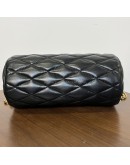 YVES SAINT LAURENT Monogram Small Sade Tube Bag in Black Lambskin – SHW (Year 2022)