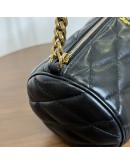 YVES SAINT LAURENT Monogram Small Sade Tube Bag in Black Lambskin – SHW (Year 2022)
