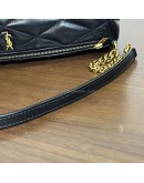 YVES SAINT LAURENT Monogram Small Sade Tube Bag in Black Lambskin – SHW (Year 2022)