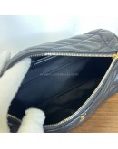 YVES SAINT LAURENT Monogram Small Sade Tube Bag in Black Lambskin – SHW (Year 2022)