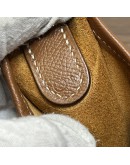 HERMES Evelyne GM 33 in Gold Brown Epsom Leather with Shoulder Strap – GHW (Stamp Circle Z – Year 1996)