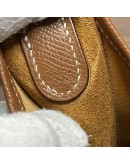 HERMES Evelyne GM 33 in Gold Brown Epsom Leather with Shoulder Strap – GHW (Stamp Circle Z – Year 1996)