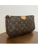 LOUIS VUITTON Monogram Multi Pochette Accessoires in Khaki – GHW (Year 2020)