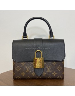 LOUIS VUITTON Monogram Locky BB in Black Handbag with Shoulder Strap – GHW (Year 2019)