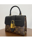 LOUIS VUITTON Monogram Locky BB in Black Handbag with Shoulder Strap – GHW (Year 2019)