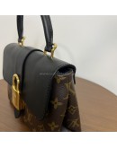 LOUIS VUITTON Monogram Locky BB in Black Handbag with Shoulder Strap – GHW (Year 2019)