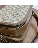 GUCCI Brown GG Supreme Horsebit 1955 Medium Shoulder Bag – GHW