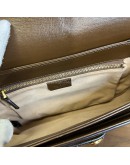GUCCI Brown GG Supreme Horsebit 1955 Medium Shoulder Bag – GHW