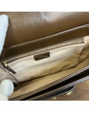 GUCCI Brown GG Supreme Horsebit 1955 Medium Shoulder Bag – GHW