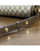 GUCCI Brown GG Supreme Horsebit 1955 Medium Shoulder Bag – GHW
