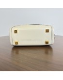 FENDI Mini Sunshine Shopper Mini Bag in Off White Calfskin with Shoulder Strap – GHW