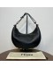 FENDI Fendigraphy Small Hobo Bag in Black Calfskin – GHW