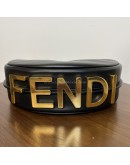 FENDI Fendigraphy Small Hobo Bag in Black Calfskin – GHW