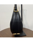 FENDI Fendigraphy Small Hobo Bag in Black Calfskin – GHW