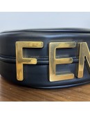 FENDI Fendigraphy Small Hobo Bag in Black Calfskin – GHW