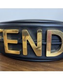 FENDI Fendigraphy Small Hobo Bag in Black Calfskin – GHW