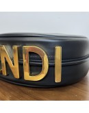 FENDI Fendigraphy Small Hobo Bag in Black Calfskin – GHW