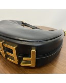FENDI Fendigraphy Small Hobo Bag in Black Calfskin – GHW