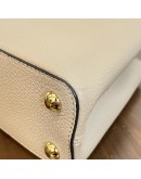 LOUIS VUITTON Capucines BB Taurillon Leather in Galet – GHW (Microchip – May 2023)