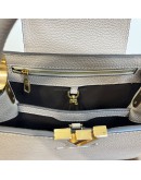 LOUIS VUITTON Capucines BB Taurillon Leather in Galet – GHW (Microchip – May 2023)