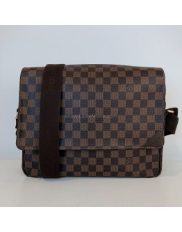 LOUIS VUITTON Damier Ebene Shelton MM Messenger Bag - GHW (Year 2012)