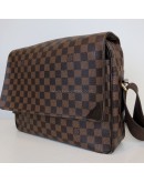 LOUIS VUITTON Damier Ebene Shelton MM Messenger Bag - GHW (Year 2012)
