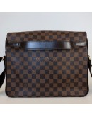 LOUIS VUITTON Damier Ebene Shelton MM Messenger Bag - GHW (Year 2012)