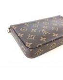 LOUIS VUITTON Monogram Pochette Felicie Clutch/Crossbody Bag - GHW (Microchip – Year 2023)