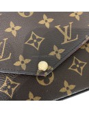 LOUIS VUITTON Monogram Pochette Felicie Clutch/Crossbody Bag - GHW (Microchip – Year 2023)