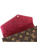 LOUIS VUITTON Monogram Pochette Felicie Clutch/Crossbody Bag - GHW (Microchip – Year 2023)