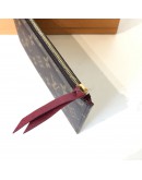 LOUIS VUITTON Monogram Pochette Felicie Clutch/Crossbody Bag - GHW (Microchip – Year 2023)