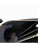 PRADA 1ML506 Nero Black Vitello Move Leather Long Zipped Wallet – GHW
