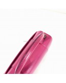BALENCIAGA Small Hourglass Handbag in Pink Shiny Box Calfskin – SHW (Receipt Year 2019)