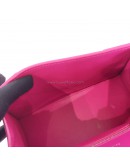 BALENCIAGA Small Hourglass Handbag in Pink Shiny Box Calfskin – SHW (Receipt Year 2019)