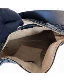BOTTEGA VENETA Black Intreciatto Nappa Leather Hobo Shoulder Bag – GHW