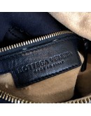 BOTTEGA VENETA Black Intreciatto Nappa Leather Hobo Shoulder Bag – GHW