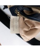 BOTTEGA VENETA Black Intreciatto Nappa Leather Hobo Shoulder Bag – GHW