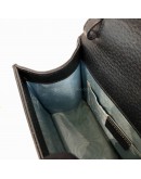 GUCCI Sylvie Mini Top Handle Bag in Black Calfskin with Bee & Star – GHW