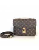 LOUIS VUITTON Monogram Pochette Metis with Shoulder Strap – GHW (Microchip New Model)