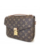 LOUIS VUITTON Monogram Pochette Metis with Shoulder Strap – GHW (Microchip New Model)