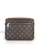 LOUIS VUITTON Monogram Pochette Metis with Shoulder Strap – GHW (Microchip New Model)