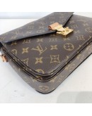 LOUIS VUITTON Monogram Pochette Metis with Shoulder Strap – GHW (Microchip New Model)